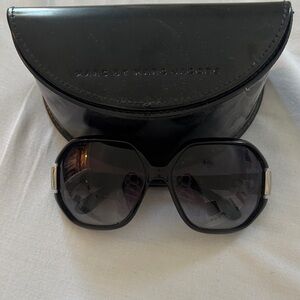 Marc by Marc Jacobs Glossy Black Sunglasses